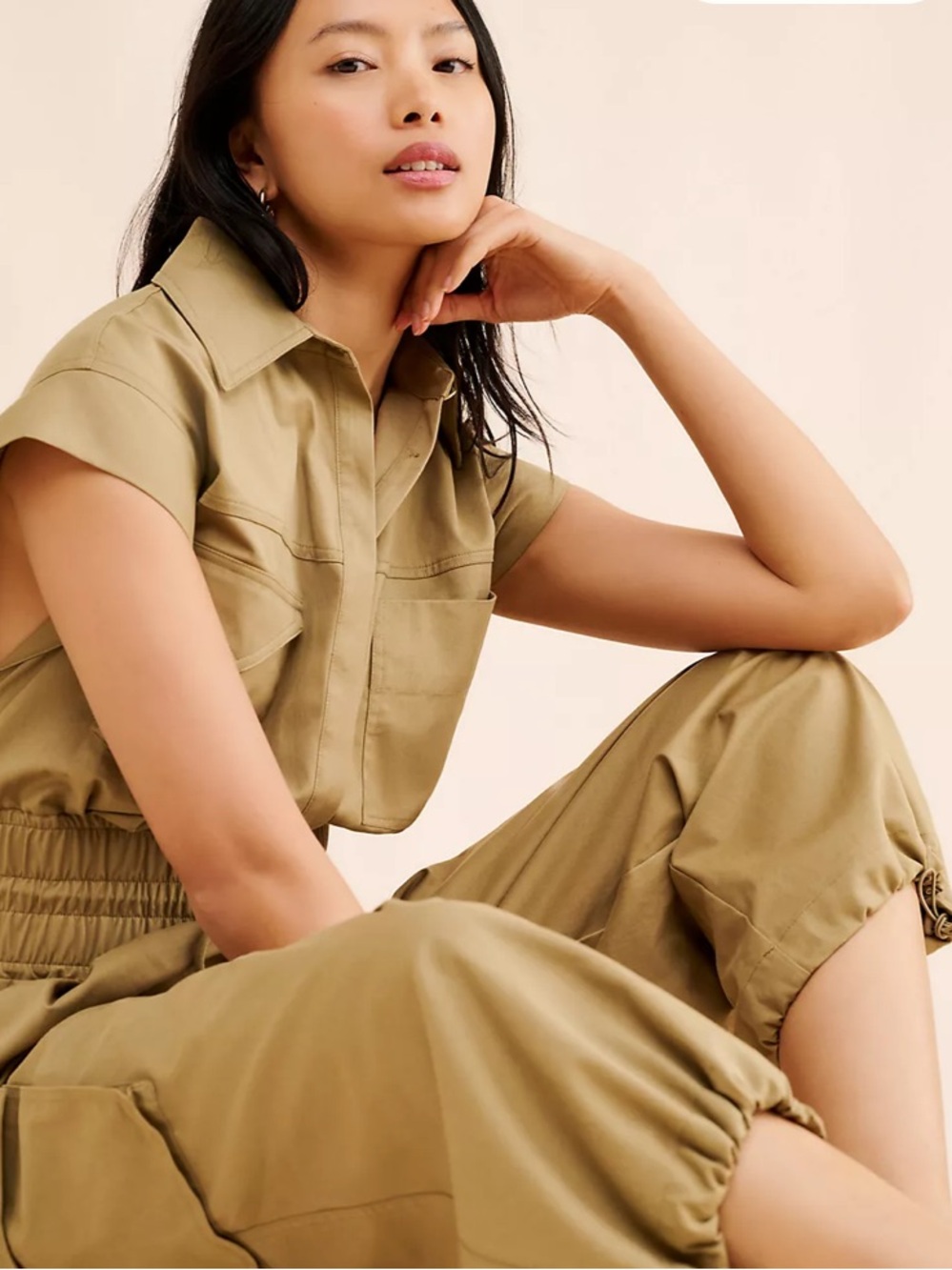 FARM Rio Cotton Utility Jumpsuit M - Picture 4 of 9